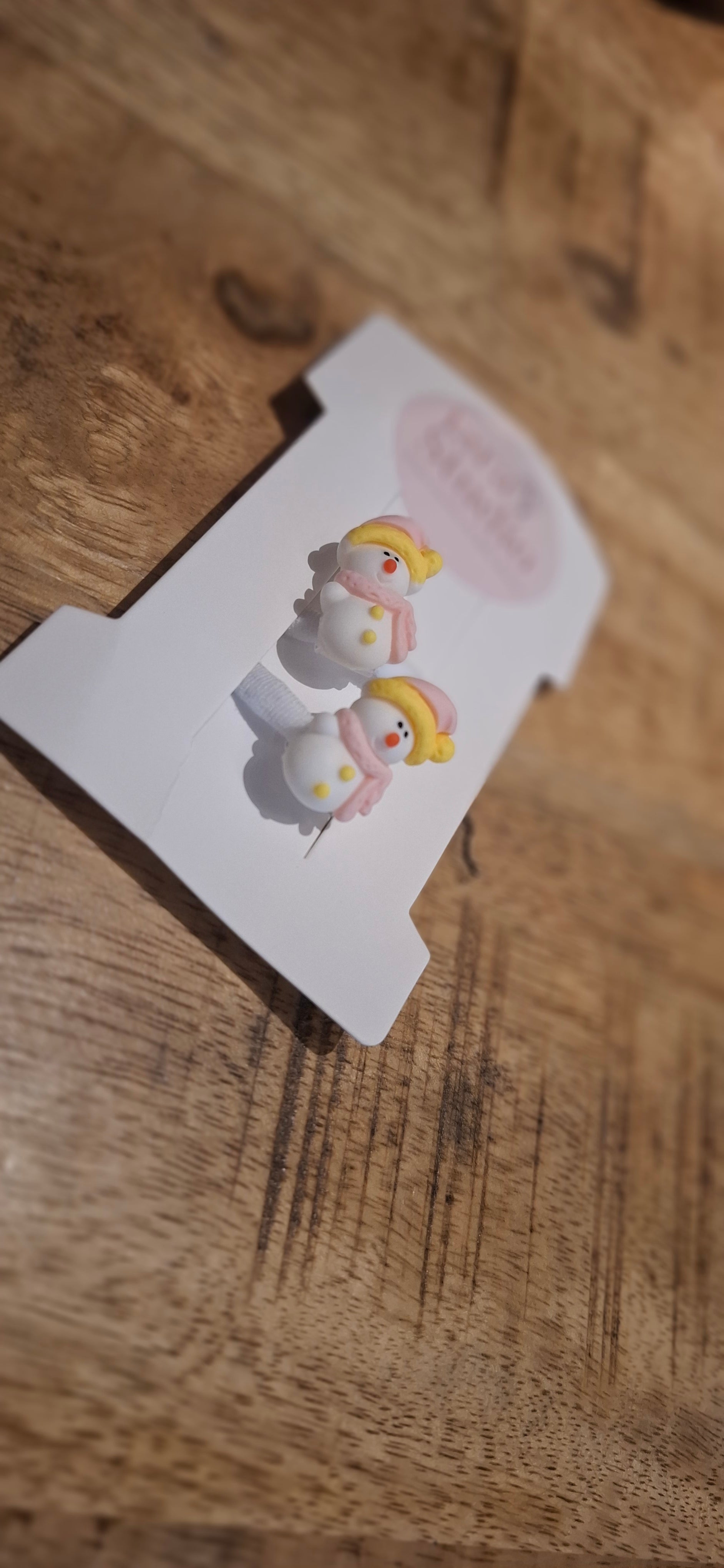 Elastiekje Sneeuwpop