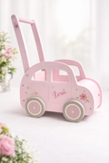 Gepersonaliseerd Little Dutch Loopwagen - Roze